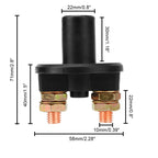 24V 12V Battery Switch Car Toggle Main Master Circuit Breaker Isolator Cut Off Tools Truck 4x4 Automotive Accessories Universal