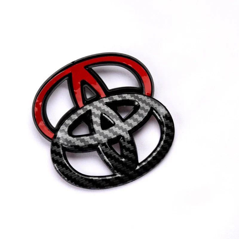 Car steering wheel sticker logo badge decoration For Toyota Hilux Prius Avensis Auris Verso Corolla Camry