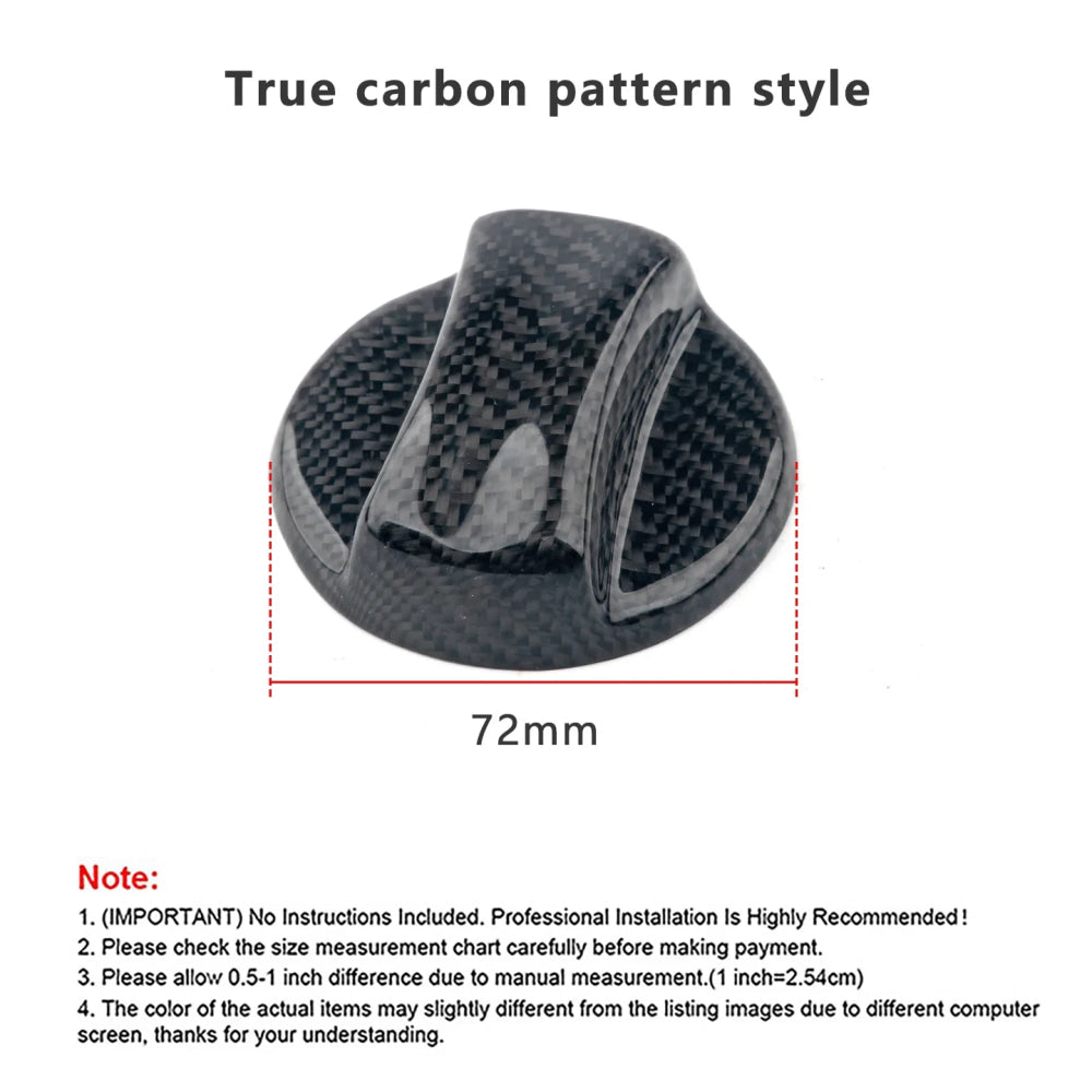 Carbon Fiber Tank Cover Fuel Tank Air Cap Trim For BMW G80 G06 G07 G42 G14 G15 G16 F82 F20 F21 F83 M2 M3 M4 M5 M8 F95 F96 E90