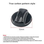 Carbon Fiber Tank Cover Fuel Tank Air Cap Trim For BMW G80 G06 G07 G42 G14 G15 G16 F82 F20 F21 F83 M2 M3 M4 M5 M8 F95 F96 E90