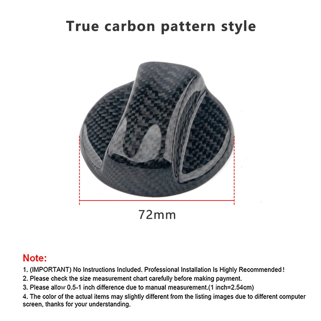 Carbon Fiber Tank Cover Fuel Tank Air Cap Trim For BMW G80 G06 G07 G42 G14 G15 G16 F82 F20 F21 F83 M2 M3 M4 M5 M8 F95 F96 E90