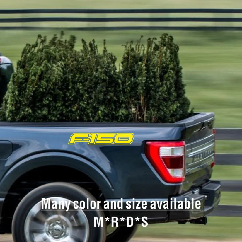 1Pcs Car Rear Trunk Tail Tailgate Body Graphics Vinyl Decal Door Side Sticker For Ford F150 Raptor Accessories