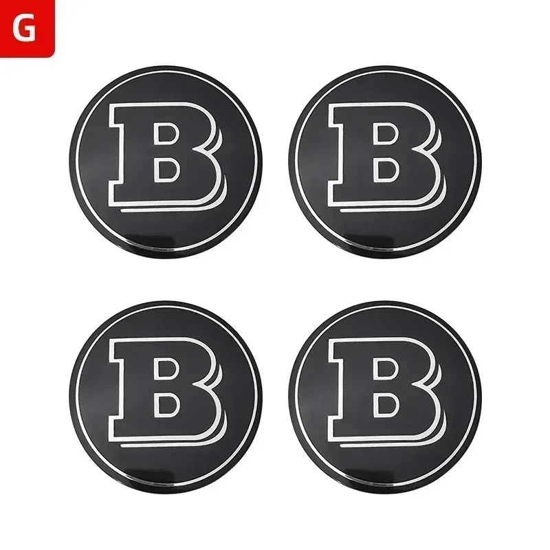56mm 60mm 65mm 75mm Car Wheel Center Hub Caps Cover Rim Exterior Sticker For Mercedes Benz A B C E Class GLC GLK GLE GLA CLA GLB
