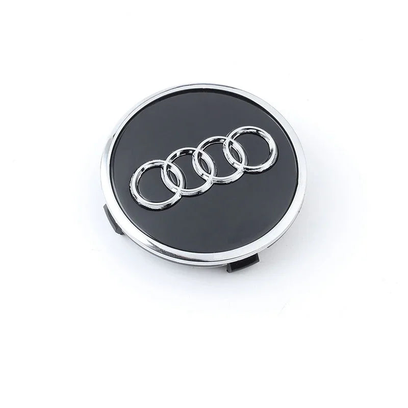 4pcs 60mm 61mm 68mm 69mm Car Styling Wheel Center Cap Hub Covers Badge 4B0601170 For Audi A3 A4 A5 A6 A7 A8 S4 S6 Accessories
