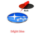 For Subaru Forester Outback Legacy Impreza STI BRZ Auto  1PC 58x30mm ABS Car Steering Wheel Center Emblem Badge Decal