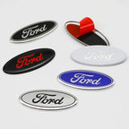 Aluminum Badge 5.8cm Car Steering Wheel Emblem Decals For Focus 2 Mk3 F150 Mondeo Fusion Ranger Escort Explorer Kuga Taurus