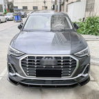 For Audi Q3 F3 Sline 2019 2020 2021 2022 2023 2024 Car Front Bumper Lip Spoiler Lower Diffuser Splitter Body Kits