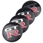 4Pcs 56MM Wheel Center Hub Cap Badge Emblem Decal Stickers Fit For Nissan Nismo Tiida Teana GTR 350Z 370Z 240SX Juke Note