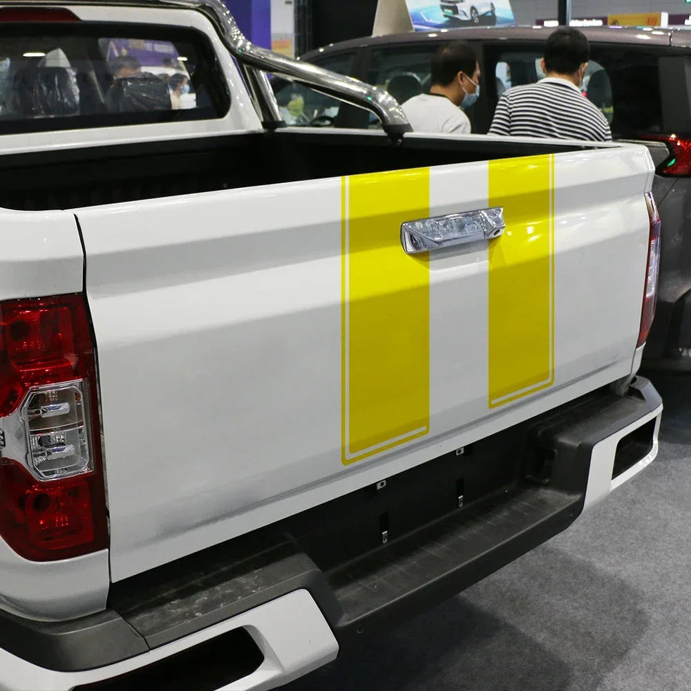 Car Hood Tailgate Stickers For Dodge Ram 1500 2500 Hemi Rebel Truck Graphic Pickup Decal Vinyl Cover Auto Tuning Accessories