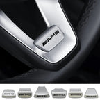 3D ABS Car Steering Wheel Emblem Sticker Badge For Mercedes Benz AMG W205 W206 W177 W168 W108 AMG W176 W204 W212 Accessories