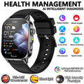 2026 New Model Uric Acid & Lipid Health Analysis Smart Watch Men ECG+PPG Bluetooth Call 2.01-inch Flashlight Smartwatch Women