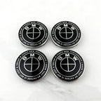 Car 68mm 56mm Wheel Center Caps Emblem Badge 50th Accessories For BMW E39 E46 E90 E60 E87 E53 F10 F20 F30 M X3 X5 X6