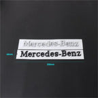 1pcs Car Badge Rear Trunk Body Sticker Emblem Decoration For Mercedes Benz AMG W108 W124 W126 W140 W205 W201
