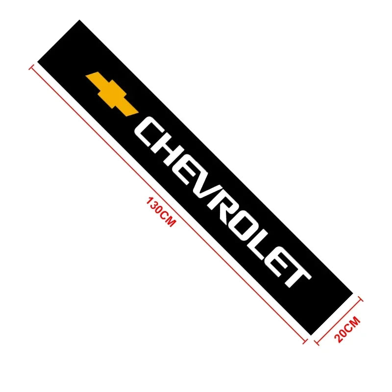 Easy Install Car Front Window Decoration Sticker CompatibleChevrolet Colorado Cruze Spark Captiva Malibu Trax Aveo Camaro Onix