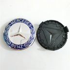 4PCS 75mm Car Wheel Center Hub Caps Cover for Mercedes Benz B/C/E/S Class A Class C200L GLC GLK CLA Accessories