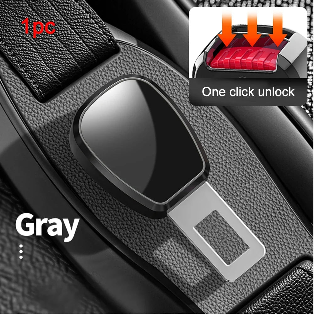 1/2PCS Car Seat Belt Clip Extender Auto Belt Extension Thick Insert Socket Extender Buckle Seat belt buckle plug