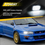 2X Front Corner Side Marker Light Parking Light Turn Signal Light LED For 1995 1996 1997 1998 1999 2000 2001 Subaru Impreza WRX