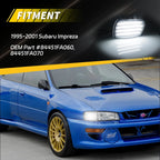 2X Front Corner Side Marker Light Parking Light Turn Signal Light LED For 1995 1996 1997 1998 1999 2000 2001 Subaru Impreza WRX