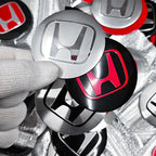 4pcs 56mm 60mm 65mm Car Wheel Hub Centre Cap Badge Emblem Hub Center Cover Car Sticker for Honda Civic Accord Cr-v Fit Crosstour