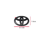 Autocollant emblème de coffre de voiture ABS noir brillant argenté pour Toyota, badge arrière CAMRY, lettres décoratives, access