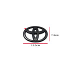 Autocollant emblème de coffre de voiture ABS noir brillant argenté pour Toyota, badge arrière CAMRY, lettres décoratives, access