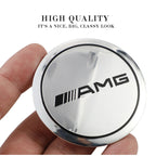 4PCS 56mm Car Styling Wheel Center Hub Caps Rim Cover Badge Emblem Sticker For Mercedes Benz AMG W205 W204 W206 W213 W212 W211 W