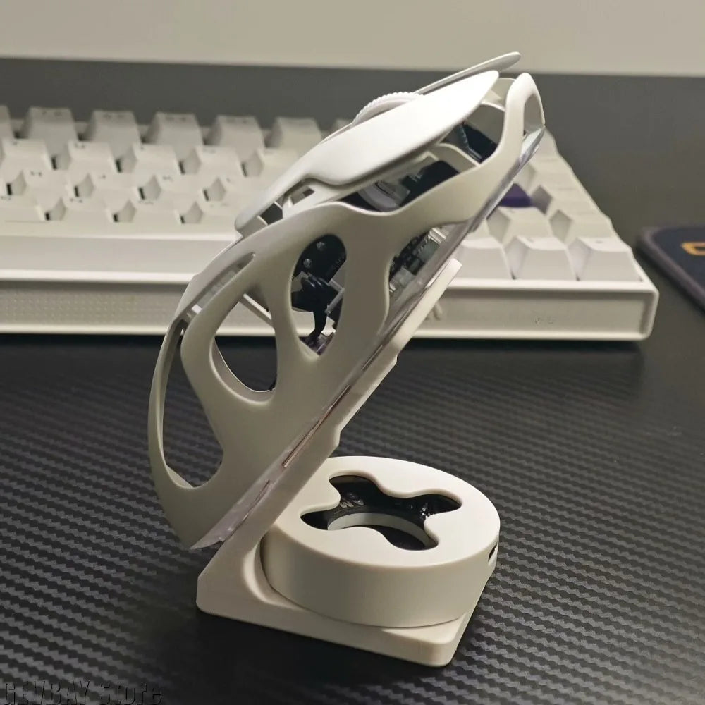 Soporte de ratón para ratones Angry Miao AM Infinity Mouse con ranura para tarjeta receptora Impresión 3D estable y firme Regalo PLA