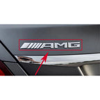 1pcs 3D Car Rear Trunk Emblem, Decal Letters Sticker, Mercedes Benz AMG A B C E G CLA W211 W203 W204 W210 W124 Accessories