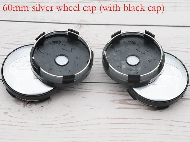 4PCS 60mm Car Wheel Center Covers Tire Hub Caps Emblem for Subaru XV WRC WRX BRZ FORESTER TRIBECA IMPREZA LEGACY OUTBACK STI