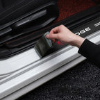 4Pcs Car Door Threshold Protector Sticker Emblem Decal Auto Accessories  For Dodge Durango Caliber Dakota Neon SXT Nitro Ram SRT