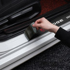 4Pcs Car Door Threshold Protector Sticker Emblem Decal Auto Accessories  For Dodge Durango Caliber Dakota Neon SXT Nitro Ram SRT