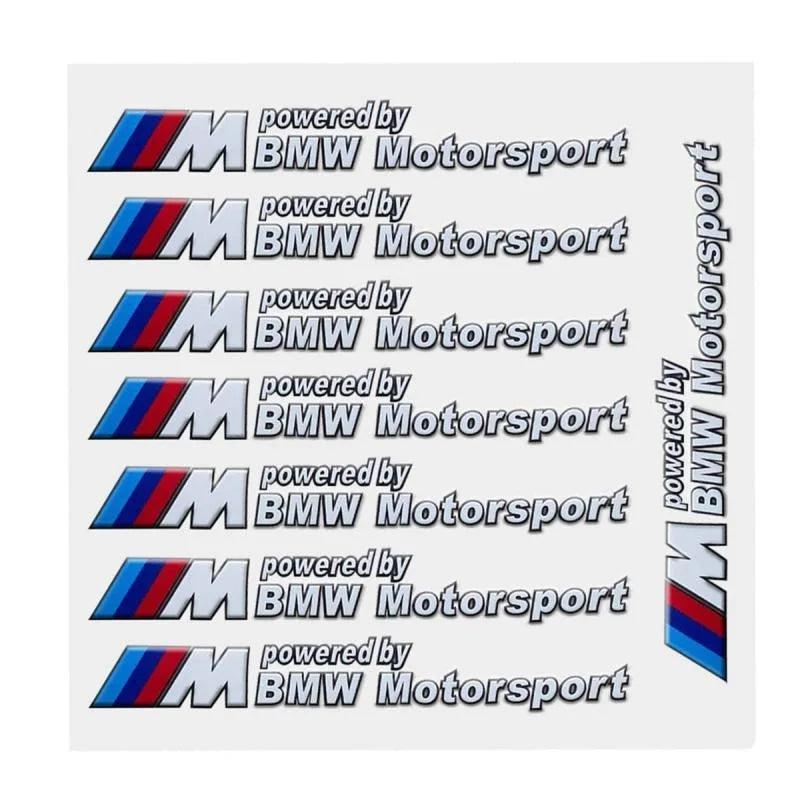 Car Decoration Strip Trunk Sticker Decals Decal For Bmw M Power Performance E93 F10 F20 F30 F40 F25 F26 F31 M3 M5 X1 X3 X5 X6 X7