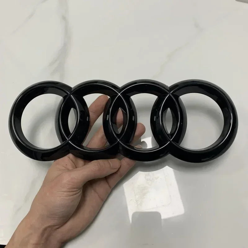 Replaced Accessories for Audi A3 2010-2020 2020-2024 Car Hood Front Grill Rear Trunk Emblem Badge Sticker Quattro Sline 35TFSI