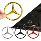 1PCS 70mm Metal Car Engine Emblem Hood Decoration Stickers Accessories for Mercedes Benz AMG W204 W205 W211 CLS CLA Smart Fortwo