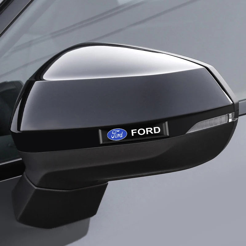 10Pcs 3D Car Styling Epoxy Emblem Badge Stickers Goods Auto Accessories For Ford Focus mk2 mk3 Fiesta Fusion Ranger Mondeo Kuga