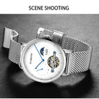Classic Men's Watches Tourbillon Multi-function Full Automatic Men Watch High end Male Steel Strap Waterproof Wrist watches