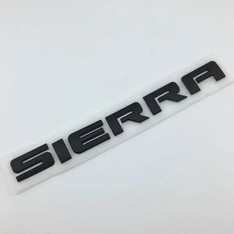 SIERRA new old letter logo car stickers for GMC sierra original rear boot label trunk modified Accessories decoration decals