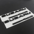 ABS Car Rear Trunk Sticker Emblem for Subaru WRX BRZ STI XV FORESTER IMPREZA LEGACY OUTBACK Auto Body Tail Letter Badge Decal