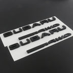 ABS Car Rear Trunk Sticker Emblem for Subaru WRX BRZ STI XV FORESTER IMPREZA LEGACY OUTBACK Auto Body Tail Letter Badge Decal