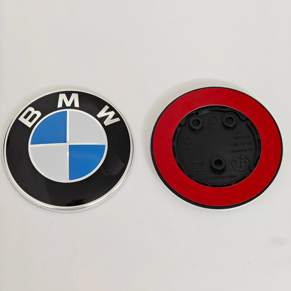 For BMW F20 F22 F23 F30 F80 F31 F34 F32 F82 F33 F10 F11 E81 E87 E63 E64 1Pcs 2 Holes 3 Holes Hood Emblem Trunk Badge Accessories