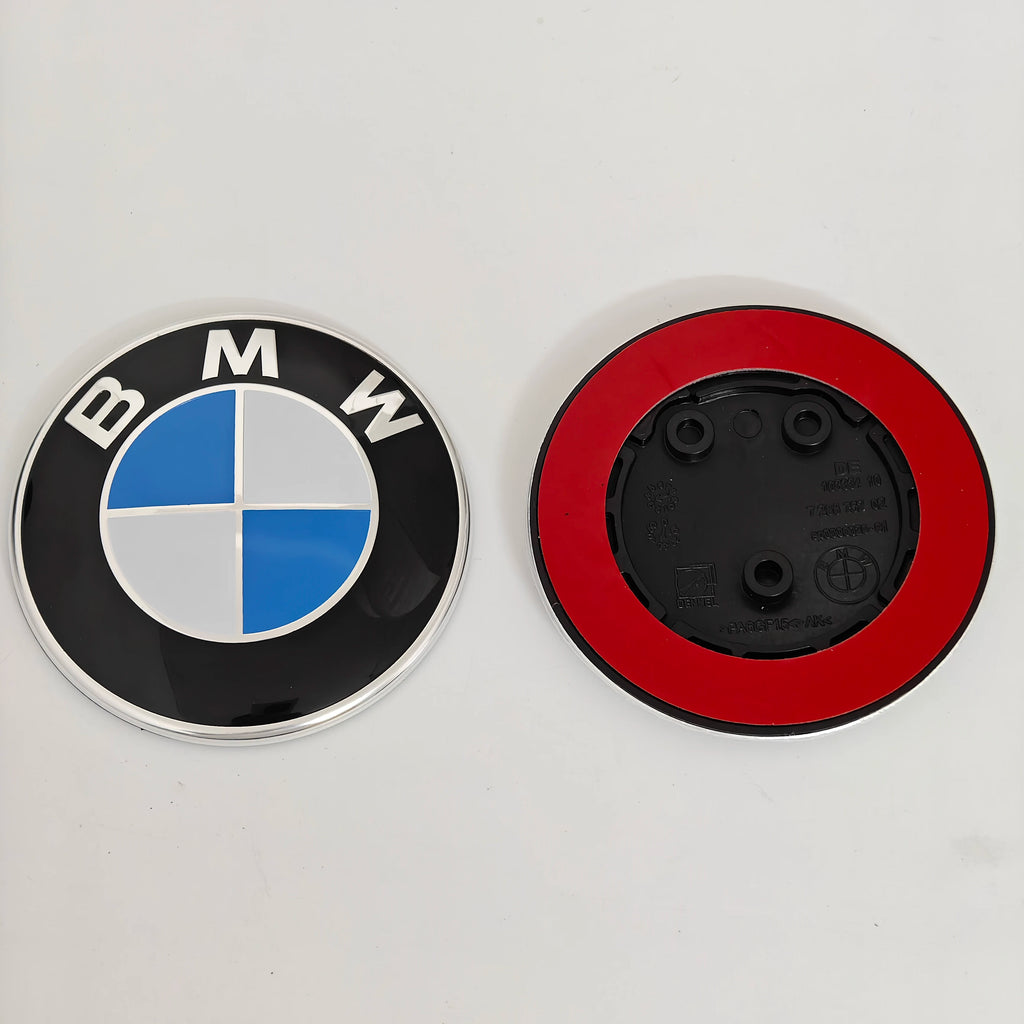 For BMW F20 F22 F23 F30 F80 F31 F34 F32 F82 F33 F10 F11 E81 E87 E63 E64 1Pcs 2 Holes 3 Holes Hood Emblem Trunk Badge Accessories