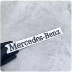 1pcs 3D ABS Car Badge Rear Trunk Body Sticker Emblem Decoration For Mercedes Benz AMG W108 W124 W126 W140 W205 W201