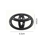 1Pc ABS Steering Wheel Emblem Badge Sticker for Toyota Hilux Prius Avensis Auris Corolla Camry Interior Car Decorate Accessories