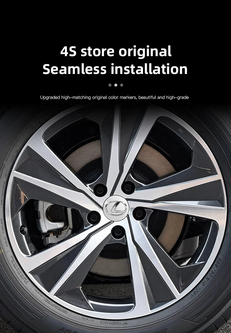 For Lexus RX330 IS250 Ct200h ES300h RX350 IS300h ES350 Car Tire Wheel hub Covers  4Pcs 62mm Car Wheel Center Hub Caps