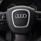 Car Styling Steering Wheel Center Logo Covers Trim Accessorie Fit  AUDI A6L Q7 Q3 Q5 A7 A5 A3 A4L A8L A8 Q5L Q8 A7 Q6 E-TRON SQ5