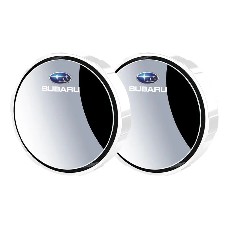 1 Pair 360 Degree Wide Angle Adjustable Car Rear View Mirror For Subaru LEGACY Forester Outback Rally WRX WRC XV Impreza