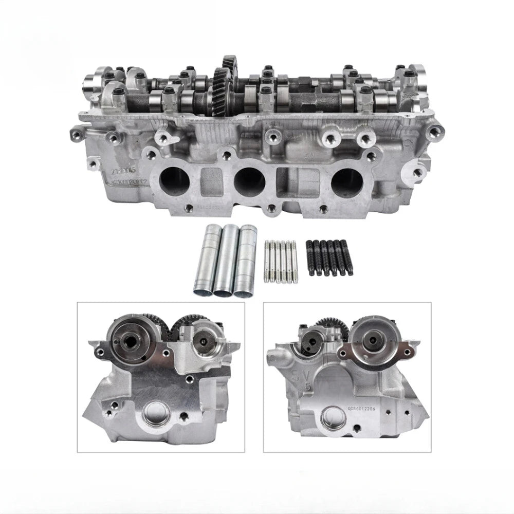 11101-69136 1110169135 Cylinder Head Left For Toyota Tundra 4Runner Tacoma T100 3.4L 1995-2004 5VZFE Silver