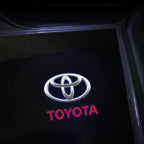 Night Light sticker For Toyota Led Car Door Welcome Lamp Laser Projector Logo Camry Corolla Prius RAV4 Land Cruiser Prado Tundra