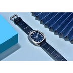 RollsTimi 2026 New Men's Watches Top Brand Luxury Oval Quartz Watch For Men Fashion Watch Man Waterproof VH31 Clock Gift Leathe