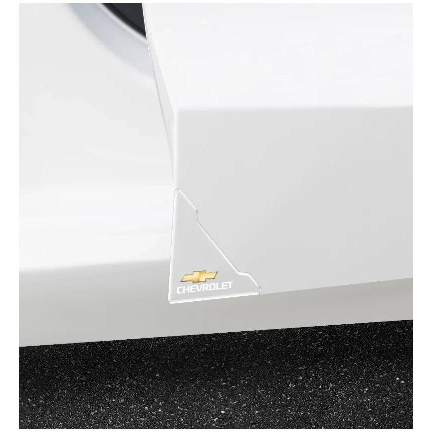 4Pcs Car Door Silicone Buffer Stickers Anticollision Anti Scratch For Chevrolet Spark Captiva Cruze Malibu Equinox Trax Camaro